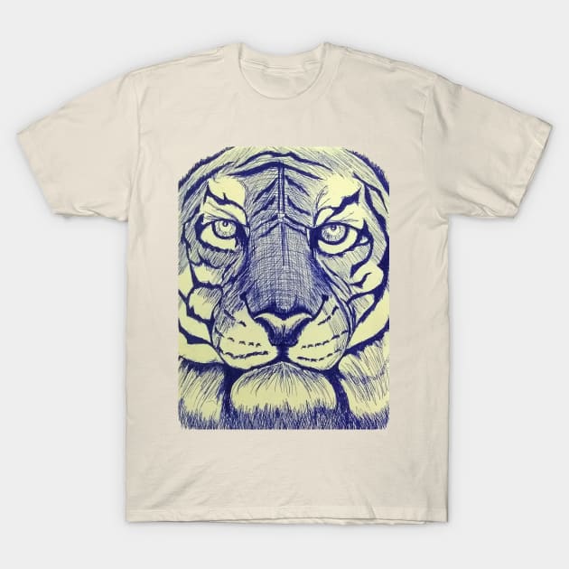 Tiger T-Shirt by Frezmade